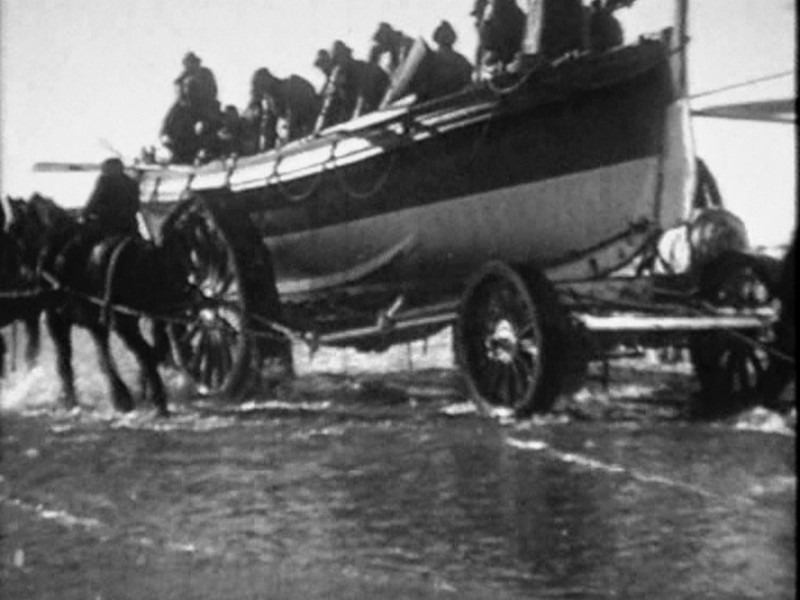 1918 Formby Lifeboat Launch Pics From Video 09