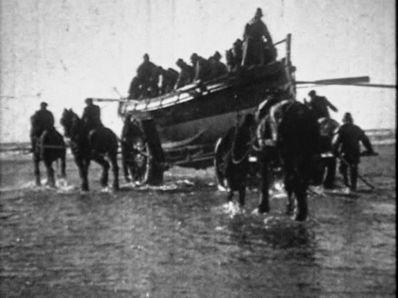 1918 Formby Lifeboat Launch Pics From Video 11